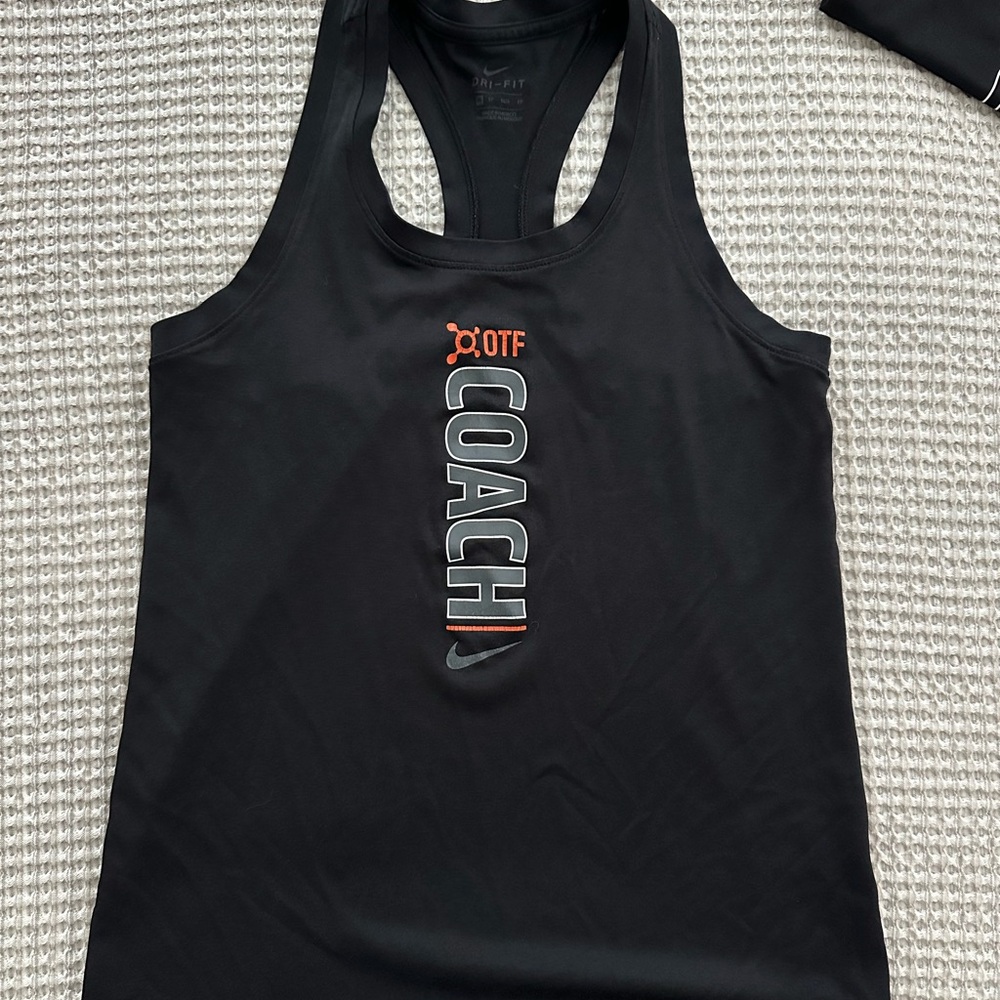 Women’s Orangetheory Coach Black Tank Top